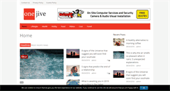 Desktop Screenshot of onejive.com